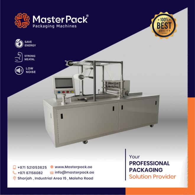Automatic Perfume Box Cellophane Wrapping Machine in dubai