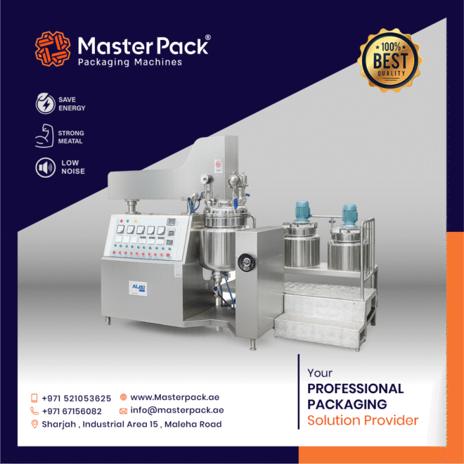 Vacuum Homogenizer Mixer Machine In Dubai