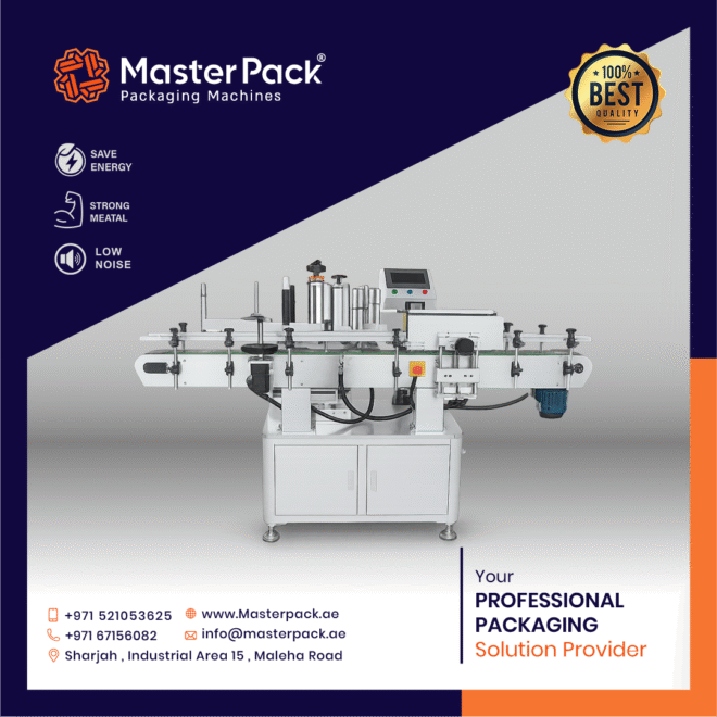 Vertical Round Bottle Labeling Machine In Dubai