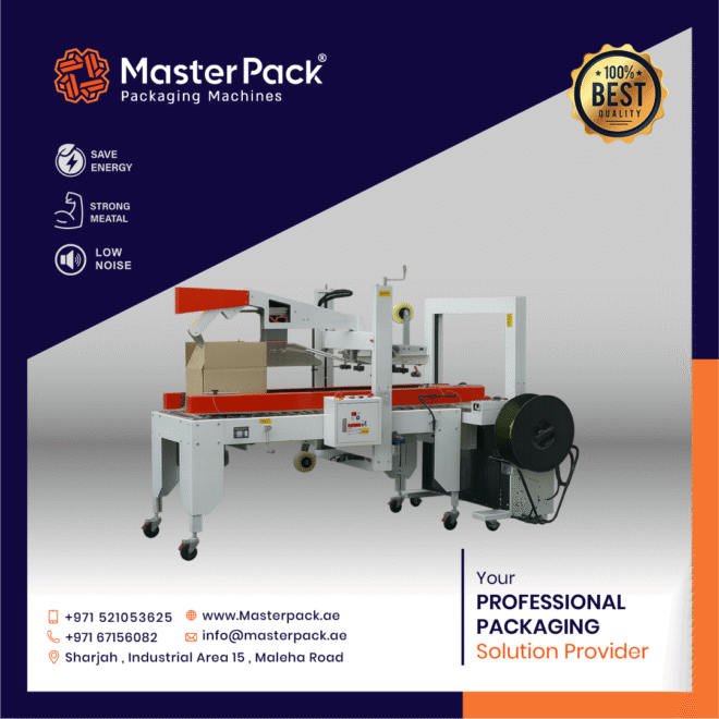 Carton sealer & strapping can run standalone In Dubai
